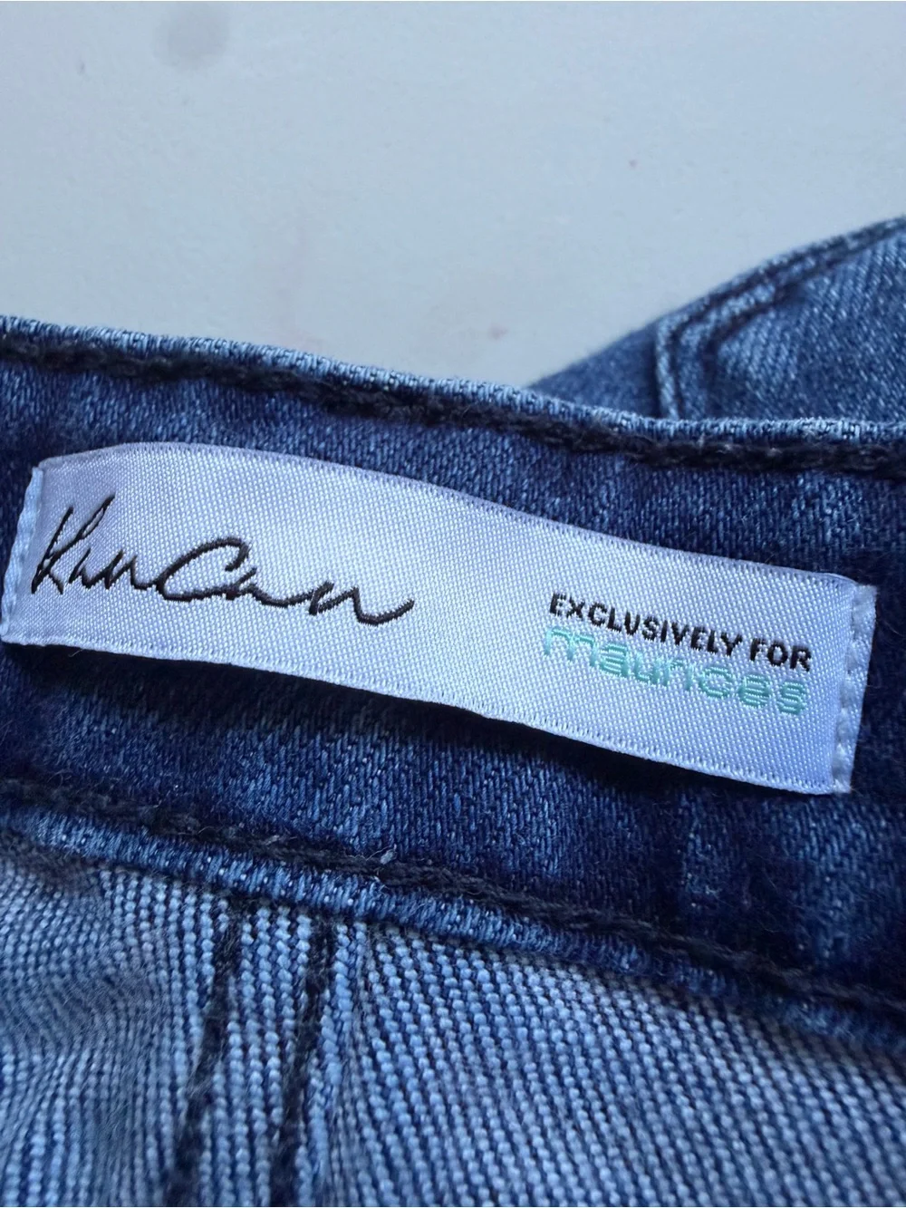 KanCan Exclusively for Maurices High Rise Distressed Flare Jeans Sz 32 / 14